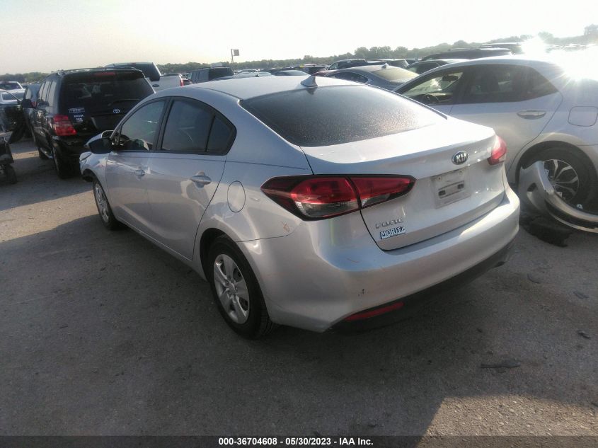 2017 KIA FORTE LX - 3KPFL4A76HE138214