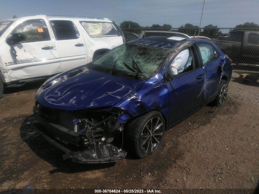 2019 TOYOTA COROLLA SE - 2T1BURHE5KC215075