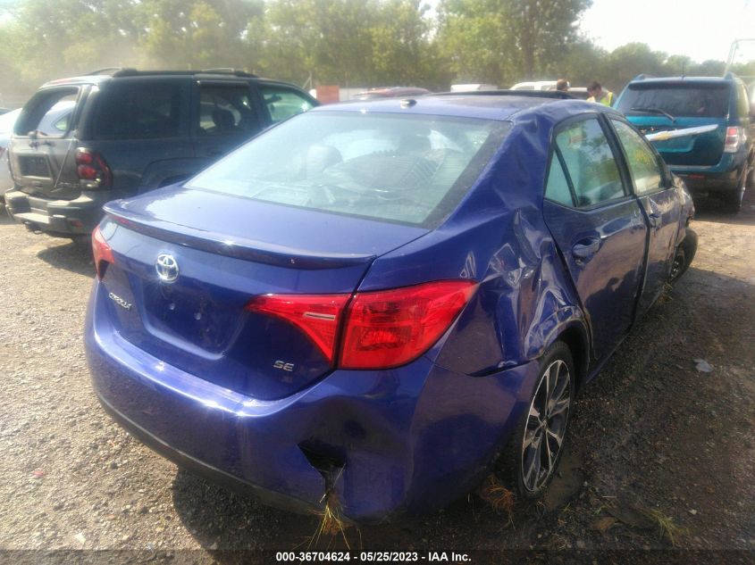 2019 TOYOTA COROLLA SE - 2T1BURHE5KC215075