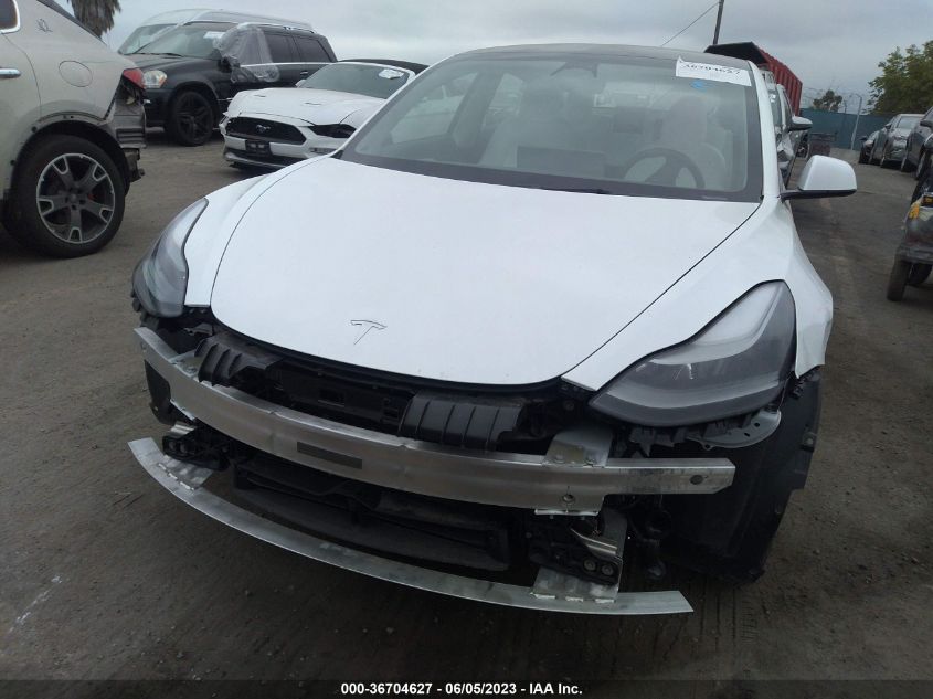 2022 TESLA MODEL 3 LONG RANGE - 5YJ3E1EB8NF227072