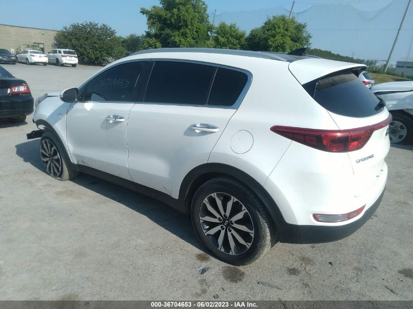 2017 KIA SPORTAGE EX - KNDPNCAC2H7228451