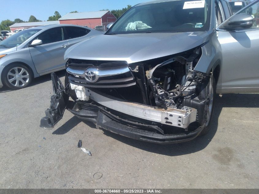 2016 TOYOTA HIGHLANDER LE - 5TDZARFHXGS019751