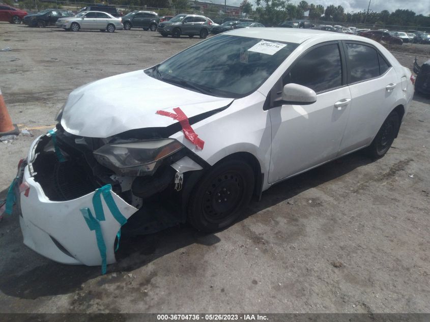 2015 TOYOTA COROLLA L/LE/S/S PLUS/LE PLUS - 2T1BURHE7FC283805