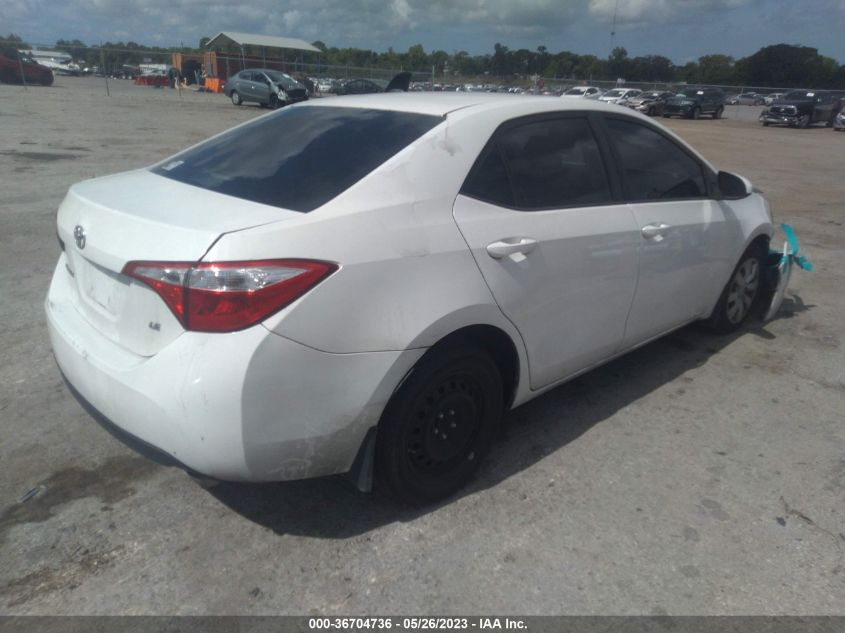 2015 TOYOTA COROLLA L/LE/S/S PLUS/LE PLUS - 2T1BURHE7FC283805