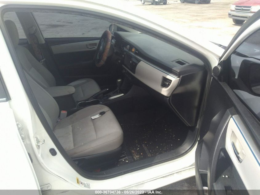 2015 TOYOTA COROLLA L/LE/S/S PLUS/LE PLUS - 2T1BURHE7FC283805