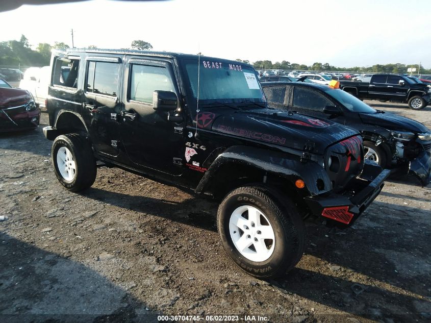 2014 JEEP WRANGLER UNLIMITED RUBICON X - 1C4HJWFG5EL237581