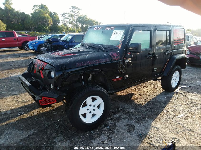 2014 JEEP WRANGLER UNLIMITED RUBICON X - 1C4HJWFG5EL237581