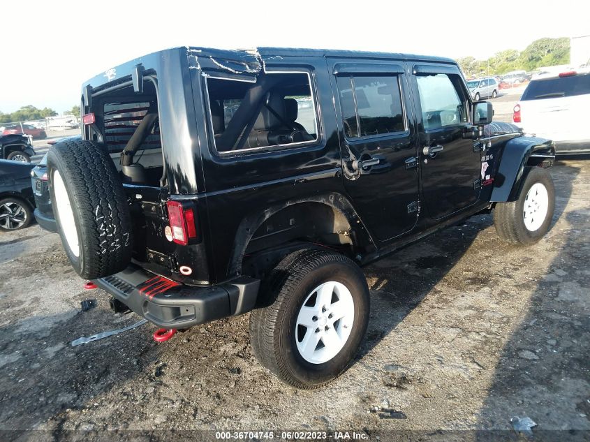 2014 JEEP WRANGLER UNLIMITED RUBICON X - 1C4HJWFG5EL237581