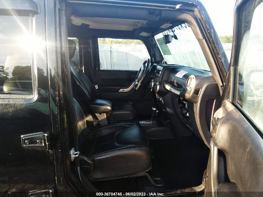 2014 JEEP WRANGLER UNLIMITED RUBICON X - 1C4HJWFG5EL237581
