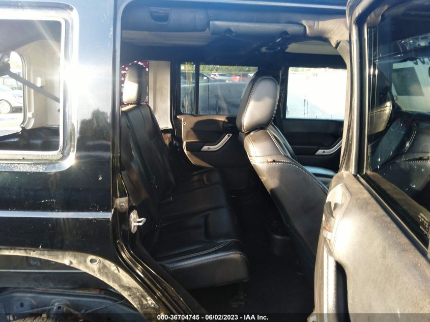 2014 JEEP WRANGLER UNLIMITED RUBICON X - 1C4HJWFG5EL237581