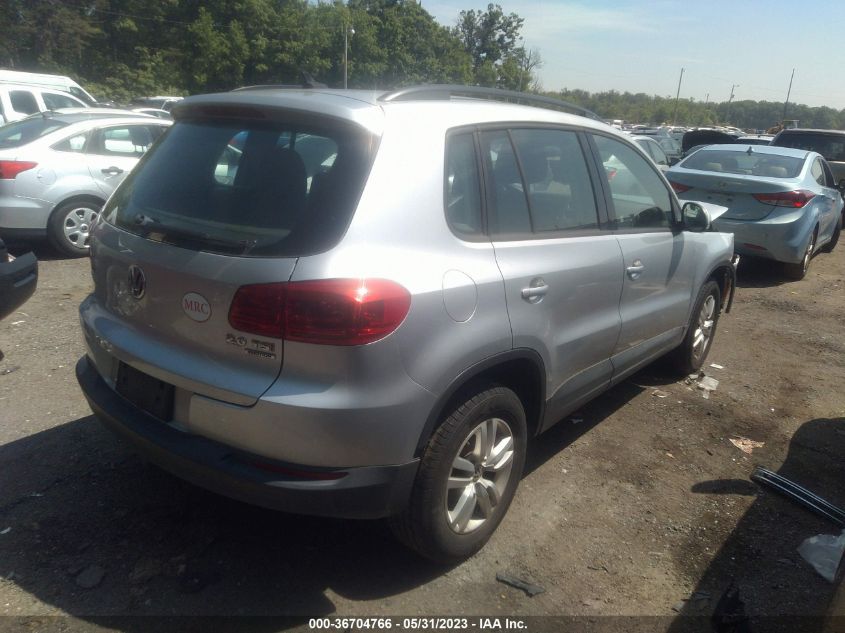 2015 VOLKSWAGEN TIGUAN S - WVGBV7AX9FW523615