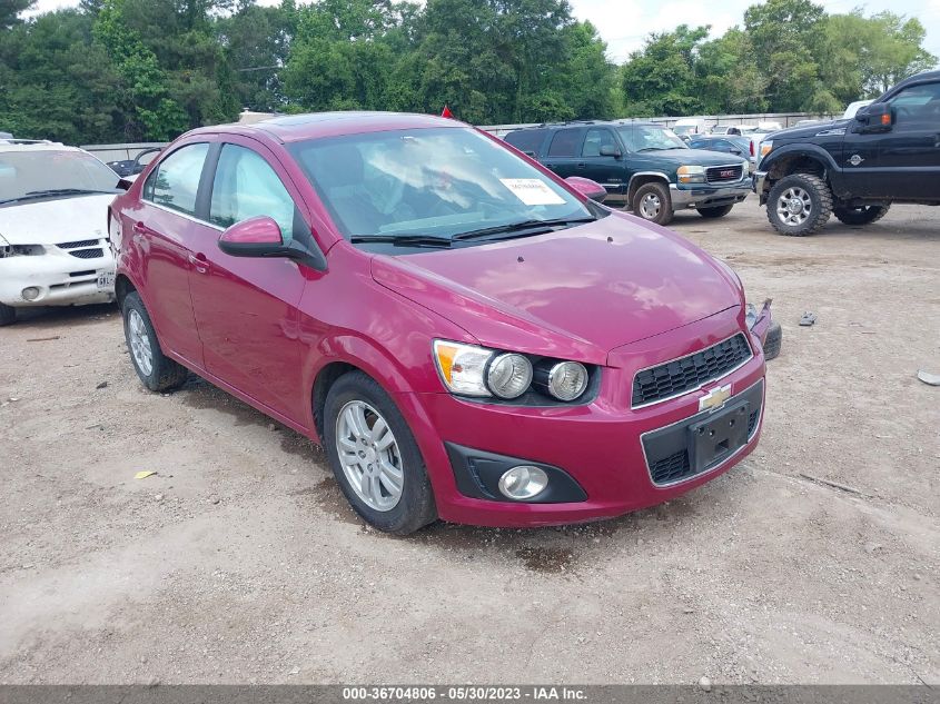2014 CHEVROLET SONIC LT - 1G1JC5SG6E4121157