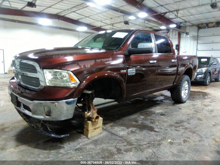 2013 RAM 1500 LARAMIE LONGHORN EDITION - 1C6RR6PT4DS581388