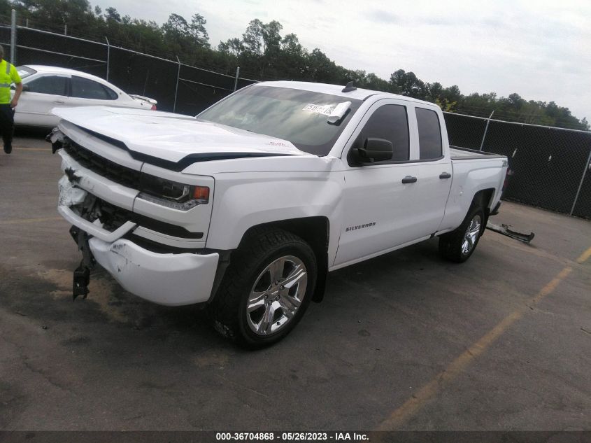 2018 CHEVROLET SILVERADO 1500 CUSTOM - 1GCRCPEC2JZ251335