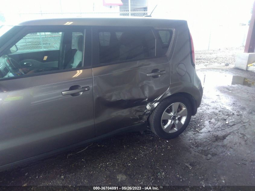 2017 KIA SOUL BASE - KNDJN2A28H7453996