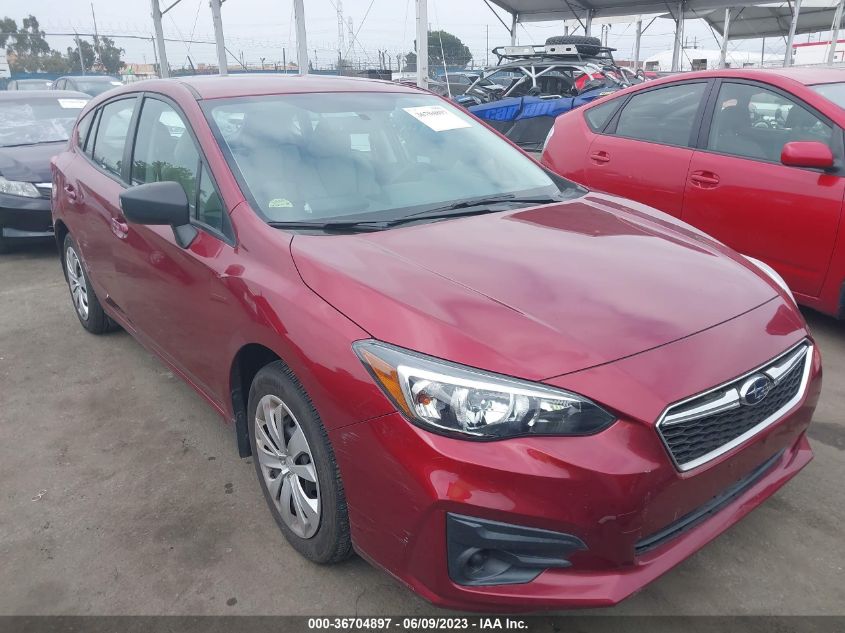 2017 SUBARU IMPREZA - 4S3GTAA66H3702767