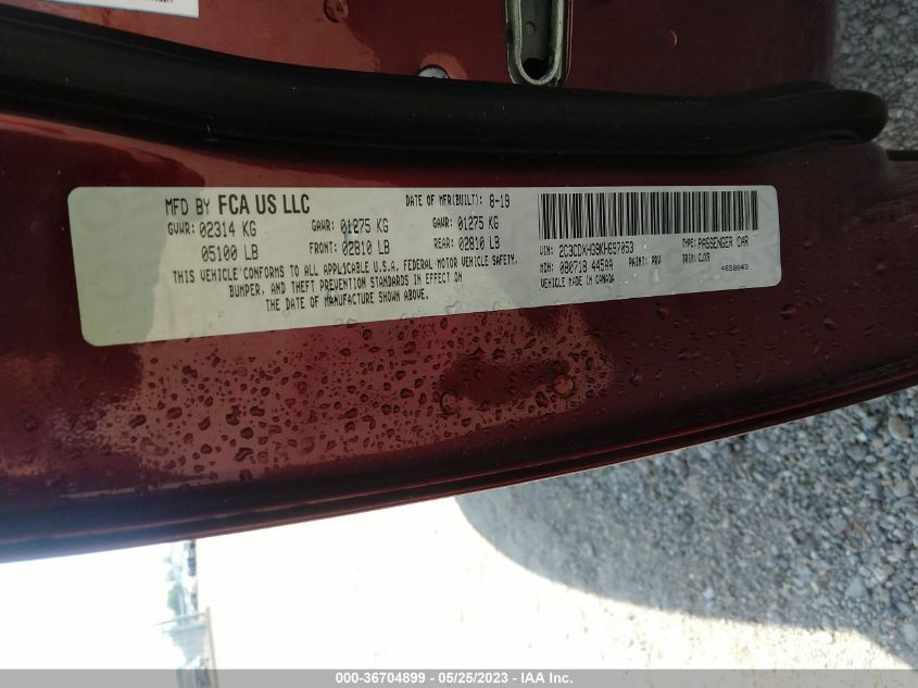 2019 DODGE CHARGER GT - 2C3CDXHG9KH697053