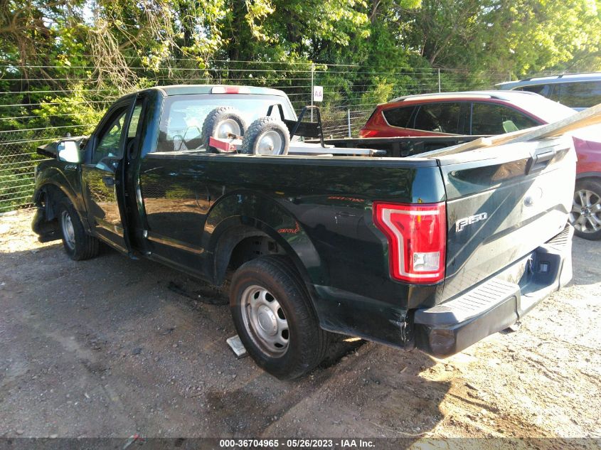 2016 FORD F-150 XL/XLT - 1FTMF1C82GKD58688