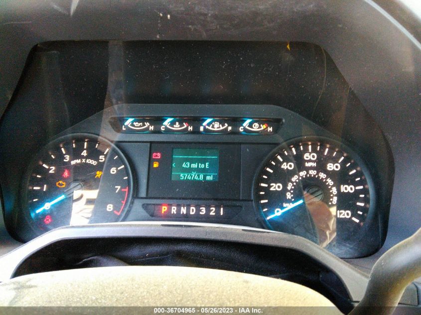 2016 FORD F-150 XL/XLT - 1FTMF1C82GKD58688