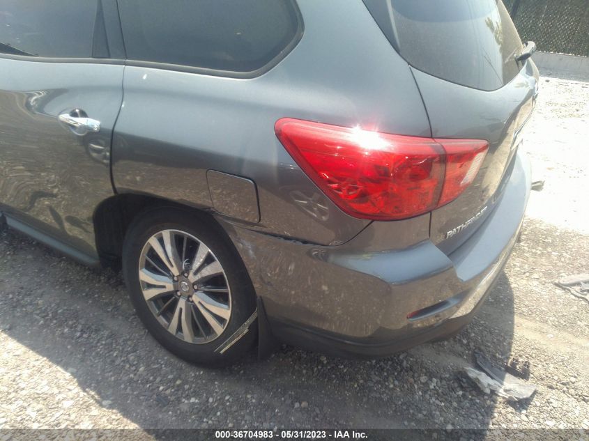 VIN 5N1DR2MM4KC652049 2019 NISSAN PATHFINDER S