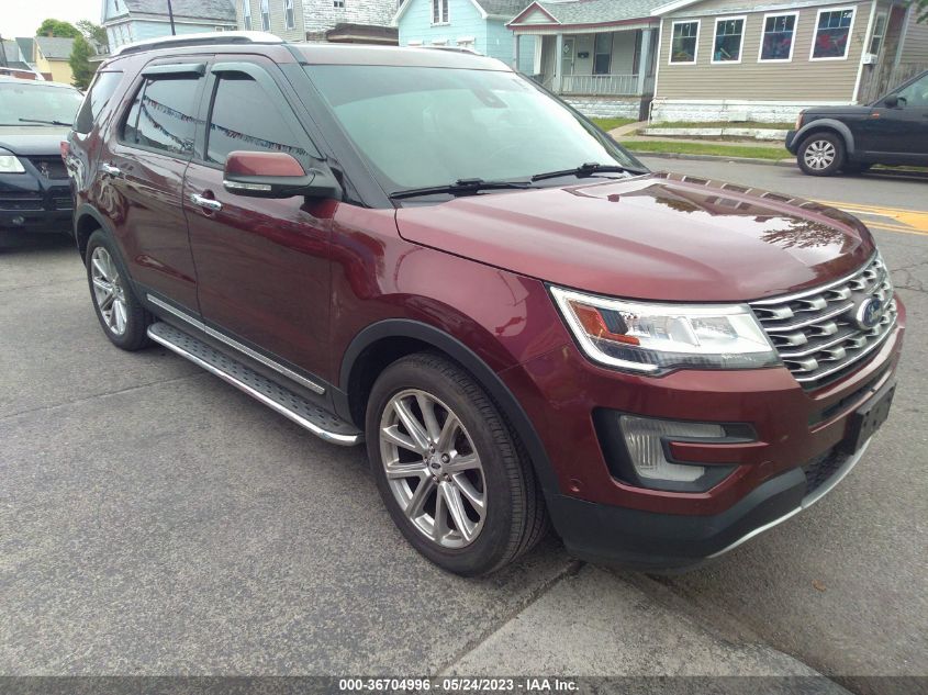 2016 FORD EXPLORER LIMITED - 1FM5K8F82GGB38387