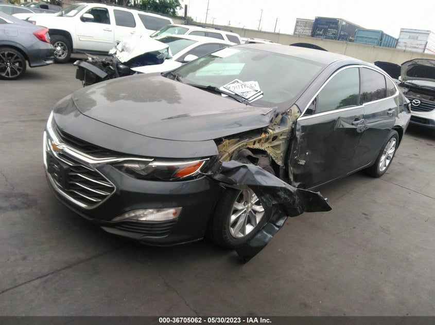 VIN 1G1ZD5ST9KF158152 2019 CHEVROLET MALIBU LT