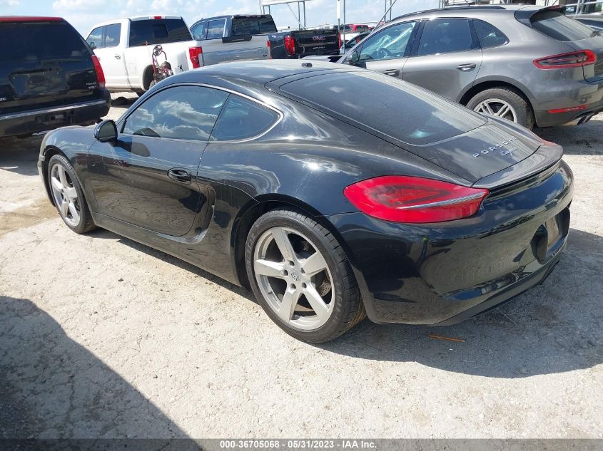 2014 PORSCHE CAYMAN WP0AA2A87EK170367