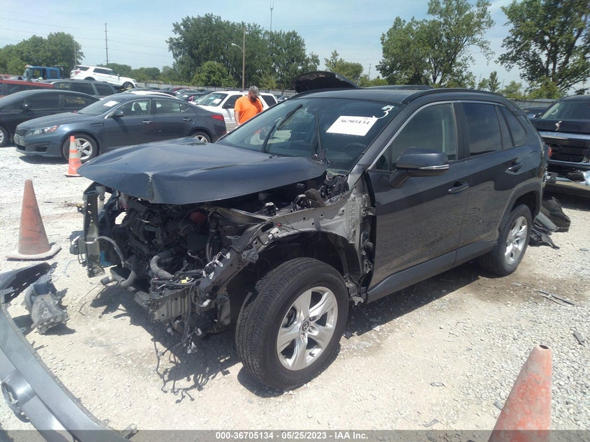 VIN 2T3P1RFV4LC109453 2020 TOYOTA RAV4 XLE