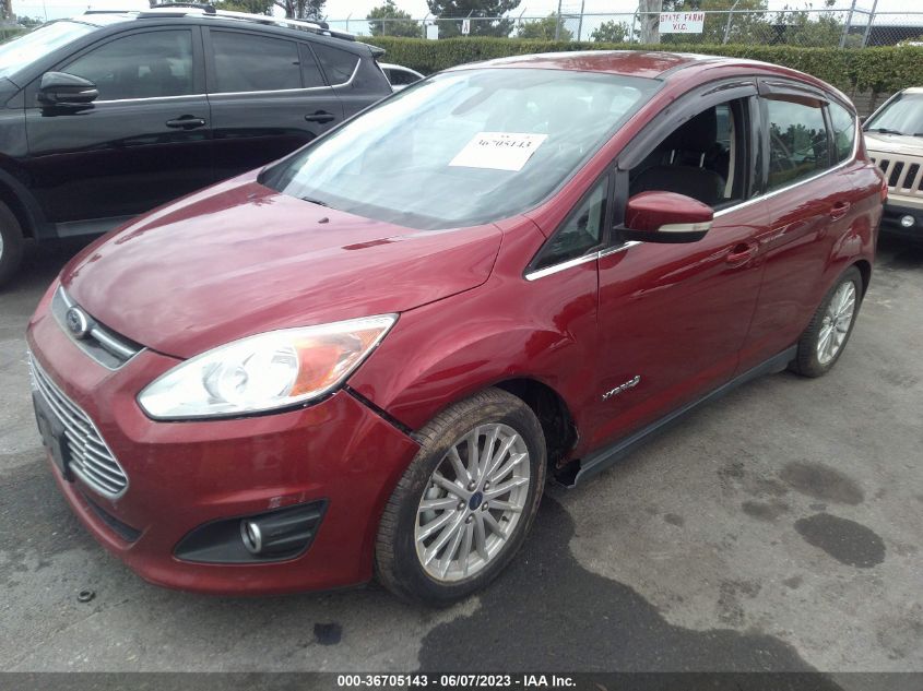 2014 FORD C-MAX HYBRID SEL - 1FADP5BU5EL503464