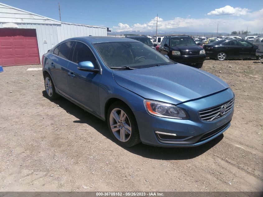 2015 VOLVO S60 T5 PREMIER - YV1612TB7F1309686