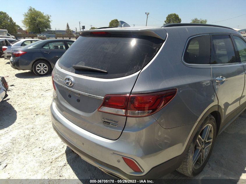 2018 HYUNDAI SANTA FE LIMITED ULTIMATE - KM8SRDHF0JU273430