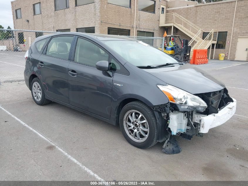 2014 TOYOTA PRIUS V TWO/THREE/FIVE - JTDZN3EU4EJ001272