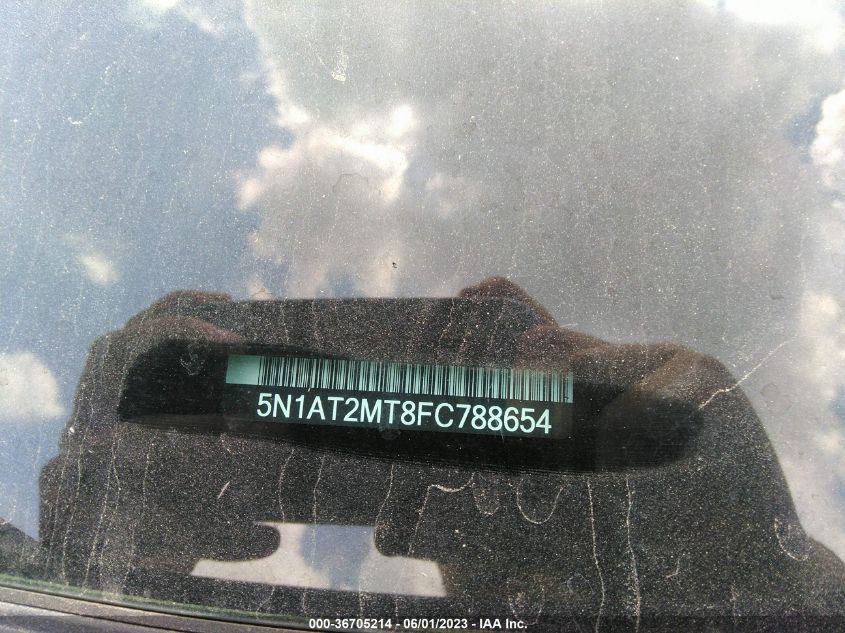 2015 NISSAN ROGUE SV - 5N1AT2MT8FC788654