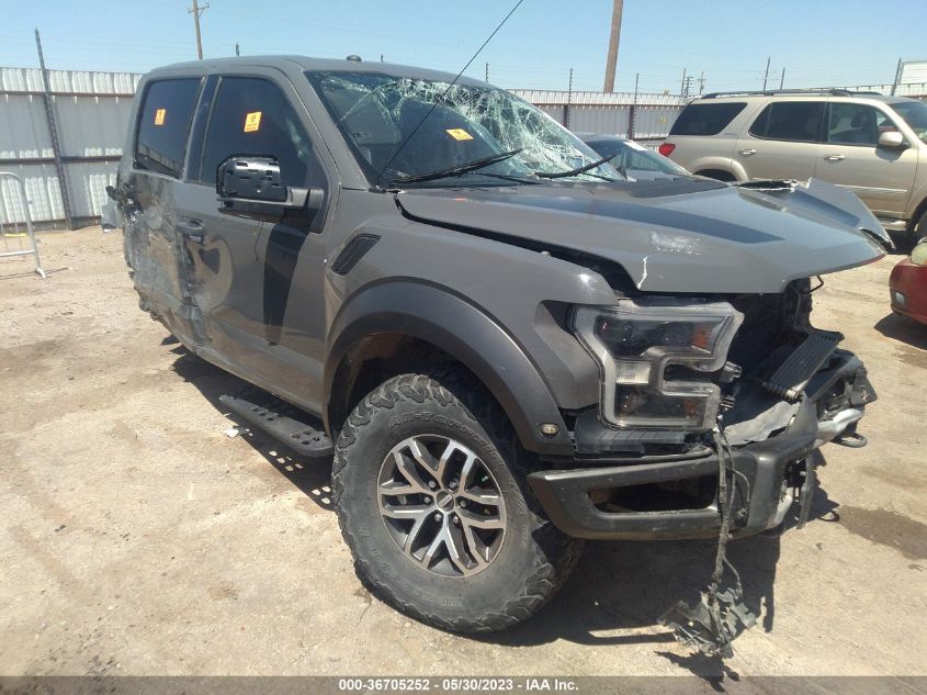 2018 FORD F-150 RAPTOR - 1FTFW1RG6JFD11543