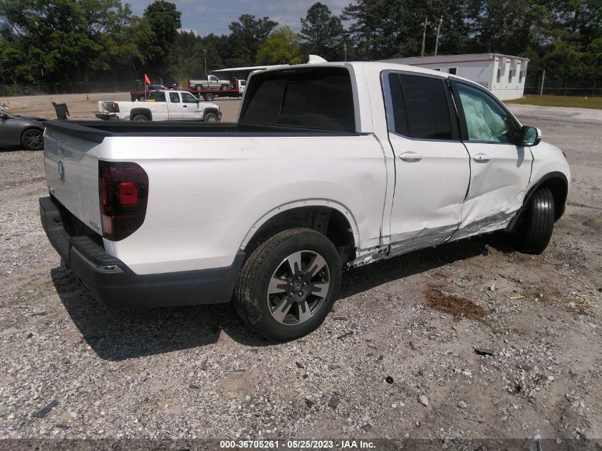 2019 HONDA RIDGELINE RTL - 5FPYK3F50KB045100