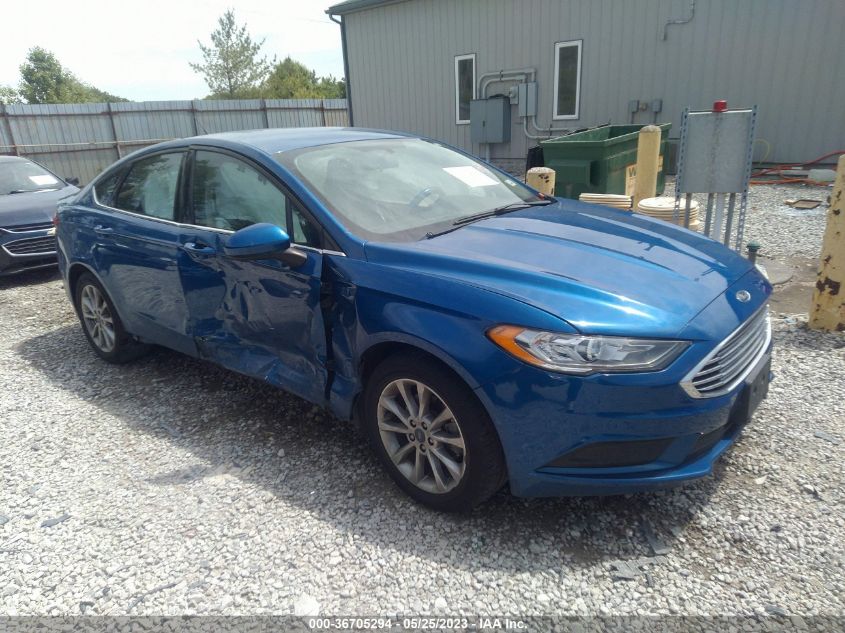 2017 FORD FUSION SE - 3FA6P0H76HR338799