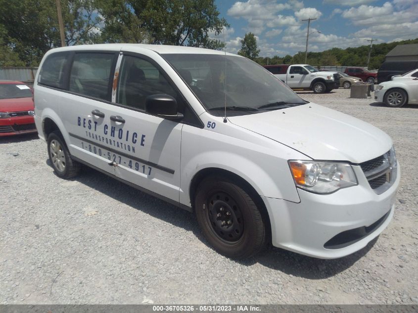 2016 DODGE GRAND CARAVAN AMERICAN VALUE PKG - 2C4RDGBG3GR315440