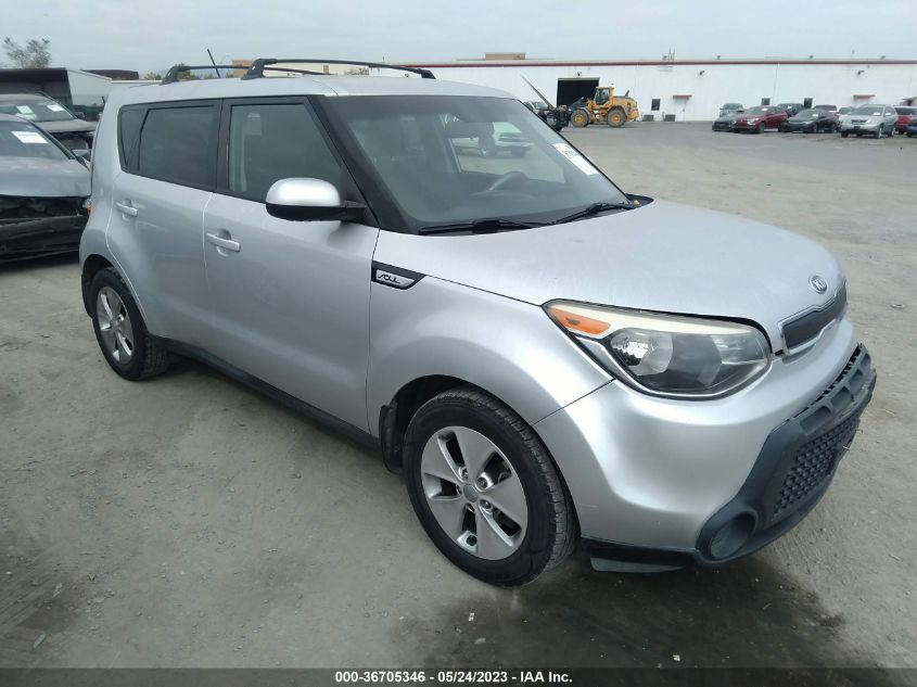 2015 KIA SOUL BASE - KNDJN2A25F7800259
