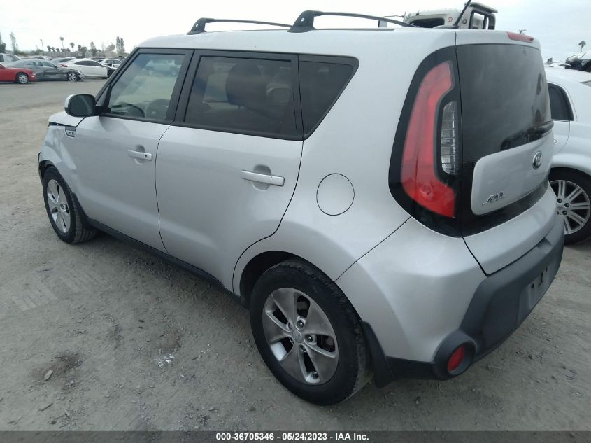 2015 KIA SOUL BASE - KNDJN2A25F7800259