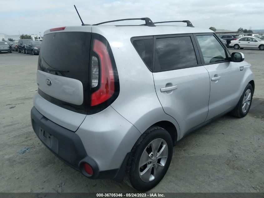 2015 KIA SOUL BASE - KNDJN2A25F7800259