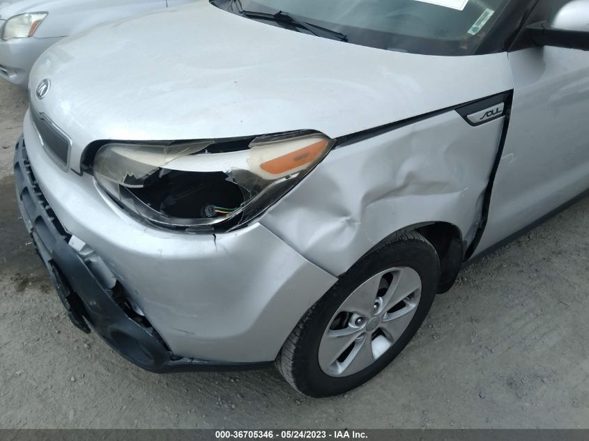 2015 KIA SOUL BASE - KNDJN2A25F7800259