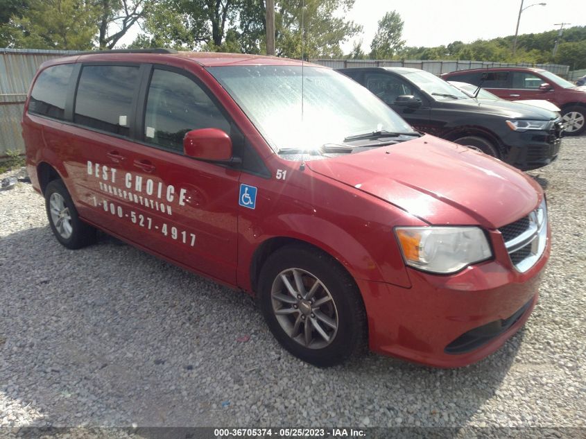 2015 DODGE GRAND CARAVAN SXT - 2C4RDGCG0FR744726