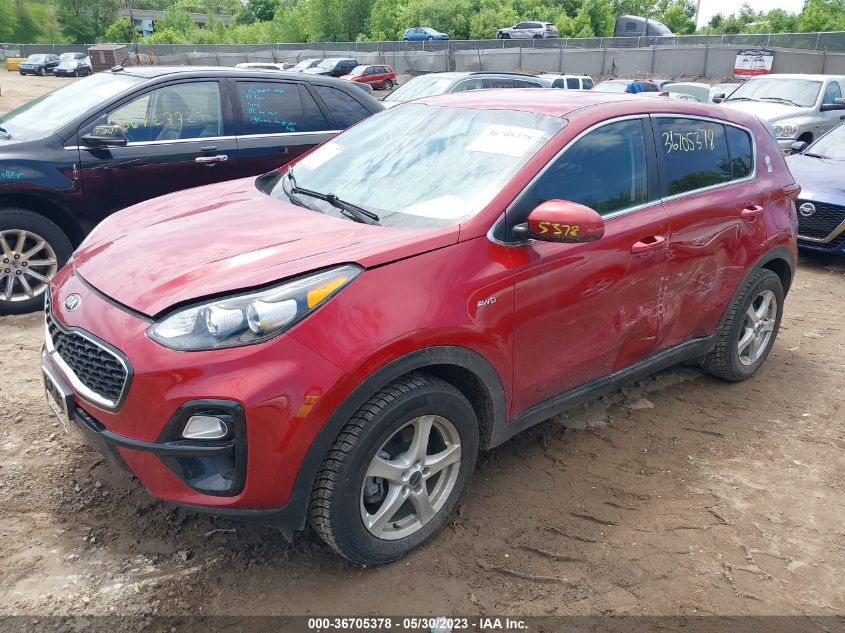 2020 KIA SPORTAGE LX - KNDPMCAC0L7679132