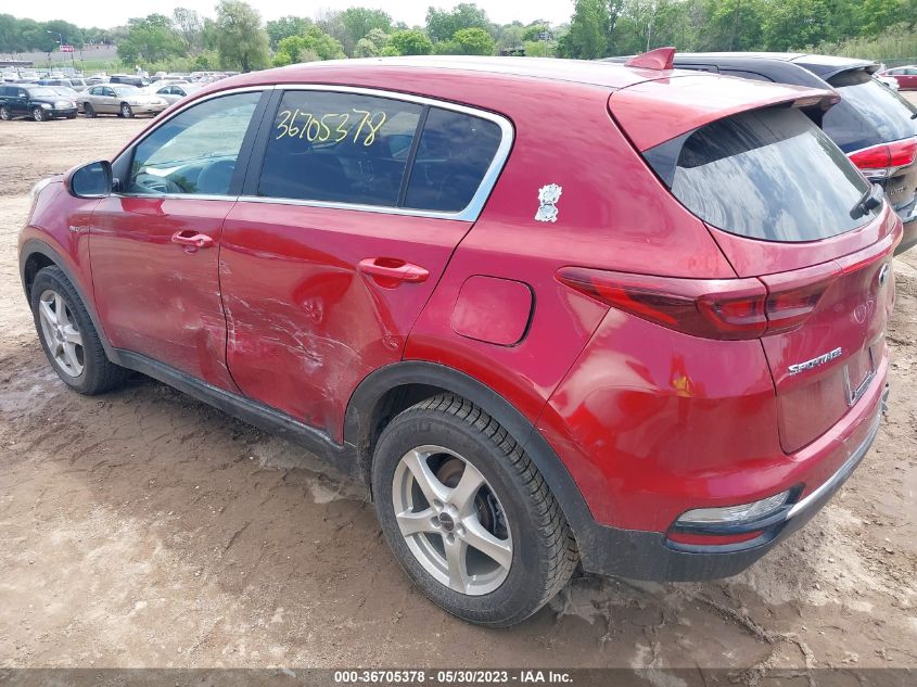 2020 KIA SPORTAGE LX - KNDPMCAC0L7679132
