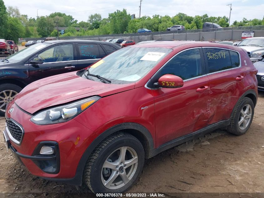 2020 KIA SPORTAGE LX - KNDPMCAC0L7679132