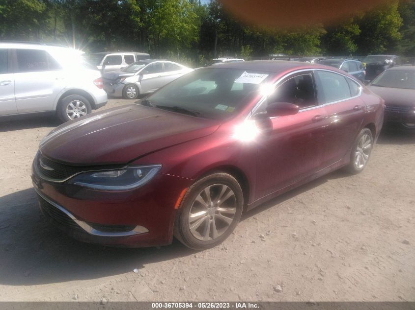 2015 CHRYSLER 200 LIMITED - 1C3CCCAB0FN588567