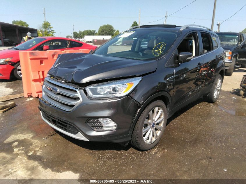 2017 FORD ESCAPE TITANIUM - 1FMCU9JD2HUC55286