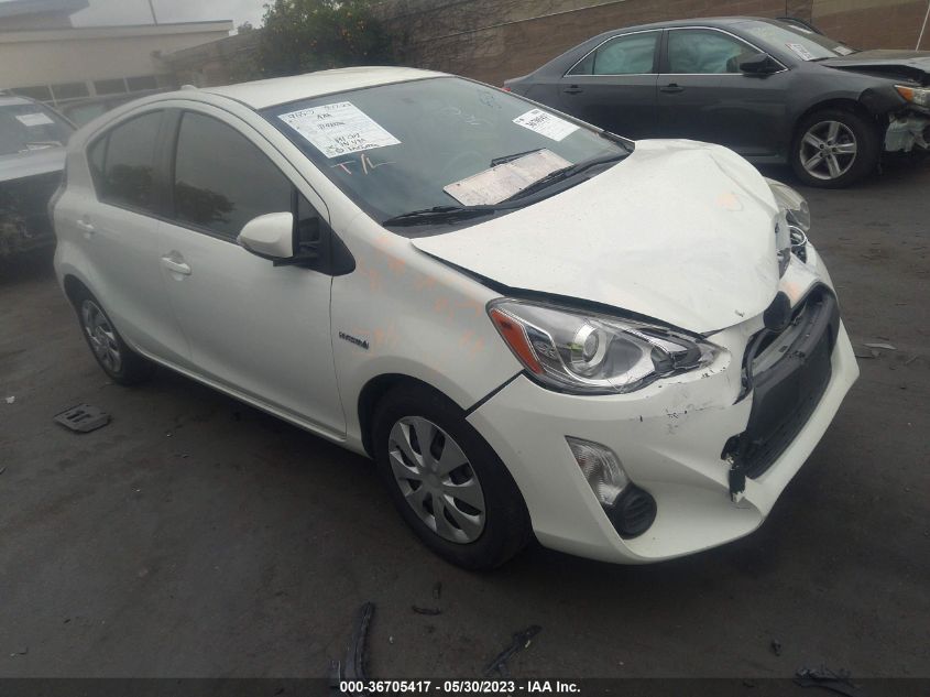 2015 TOYOTA PRIUS C ONE/TWO/THREE/FOUR - JTDKDTB38F1109170