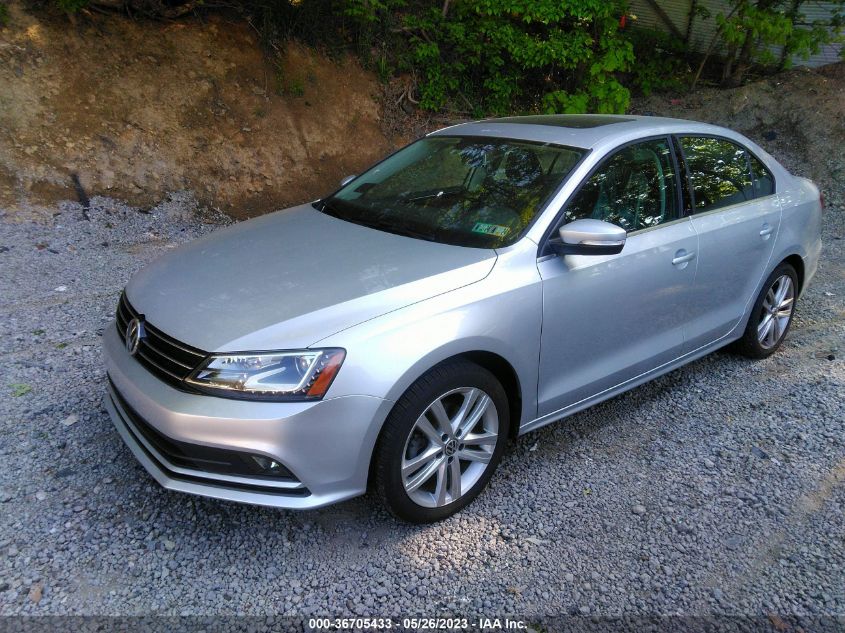 2015 VOLKSWAGEN JETTA SEDAN 1.8T SEL - 3VWL17AJ4FM286027