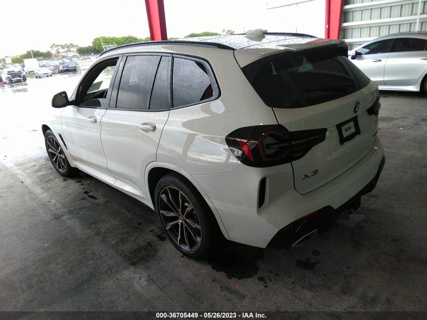 VIN WBX57DP02NN175460 2022 BMW X3 XDRIVE30I